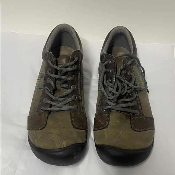 Keen Men's Brown and Green Shoes - Picture 1 of 7